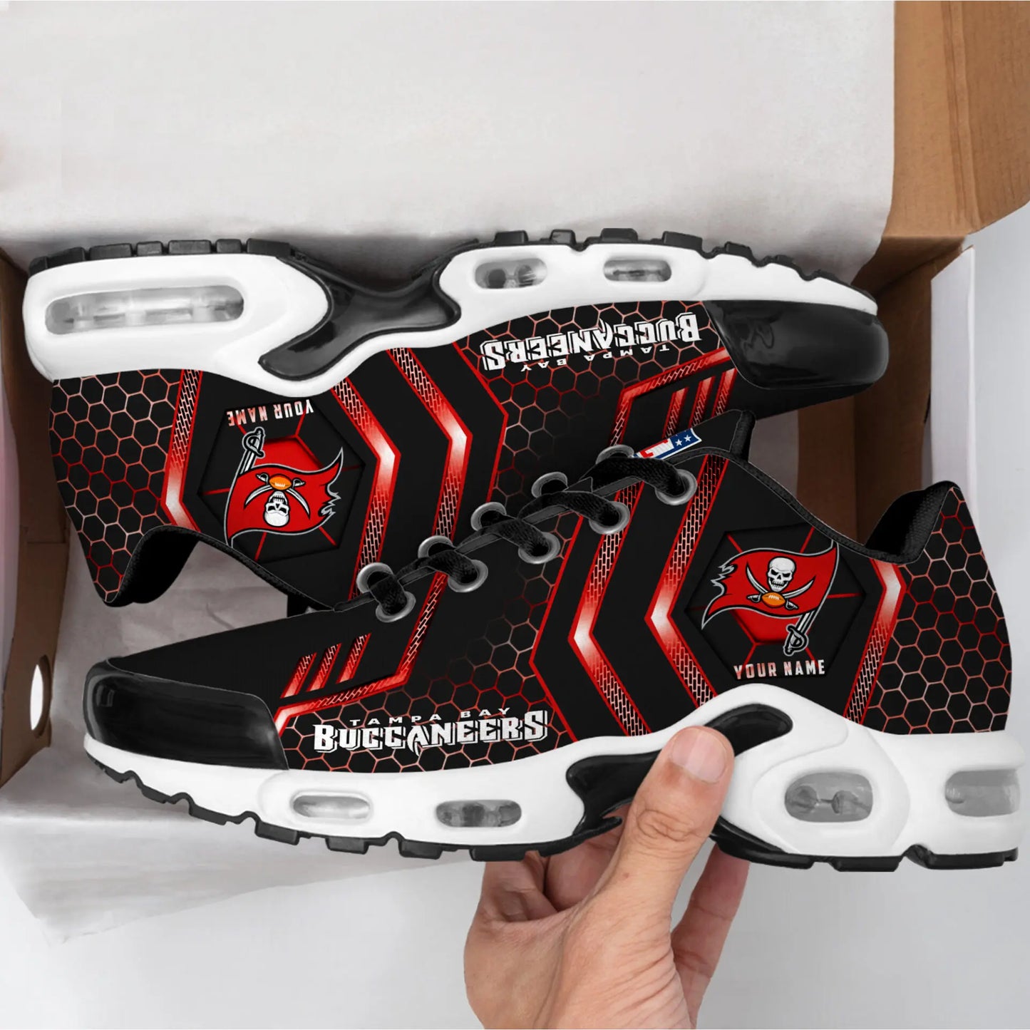 Tampa Bay Buccaneers | NFL Personalized Air Max Shoes Exclusive Edition TD200925 – HuddleStyle.com - Image 4