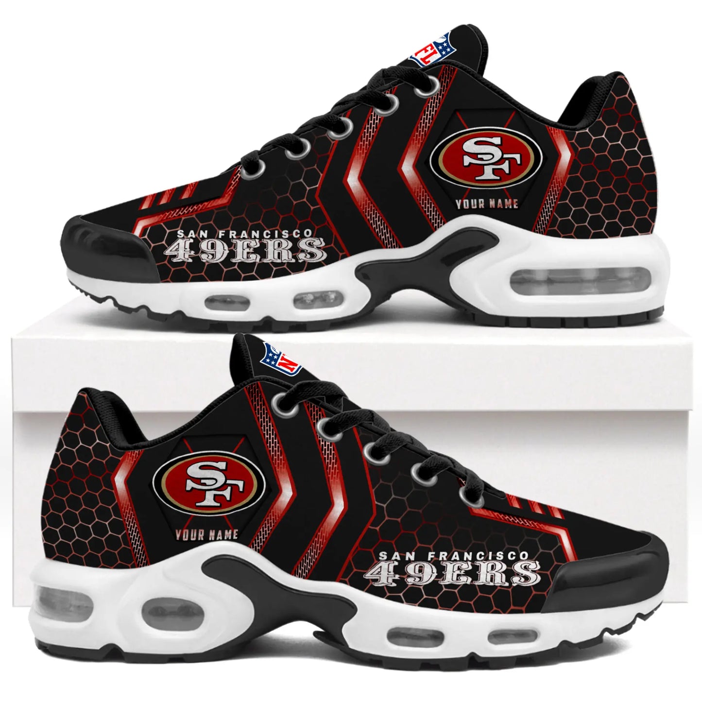 San Francisco 49ers | NFL Personalized Air Max Shoes Exclusive Edition TD200925 – HuddleStyle.com - Image 2