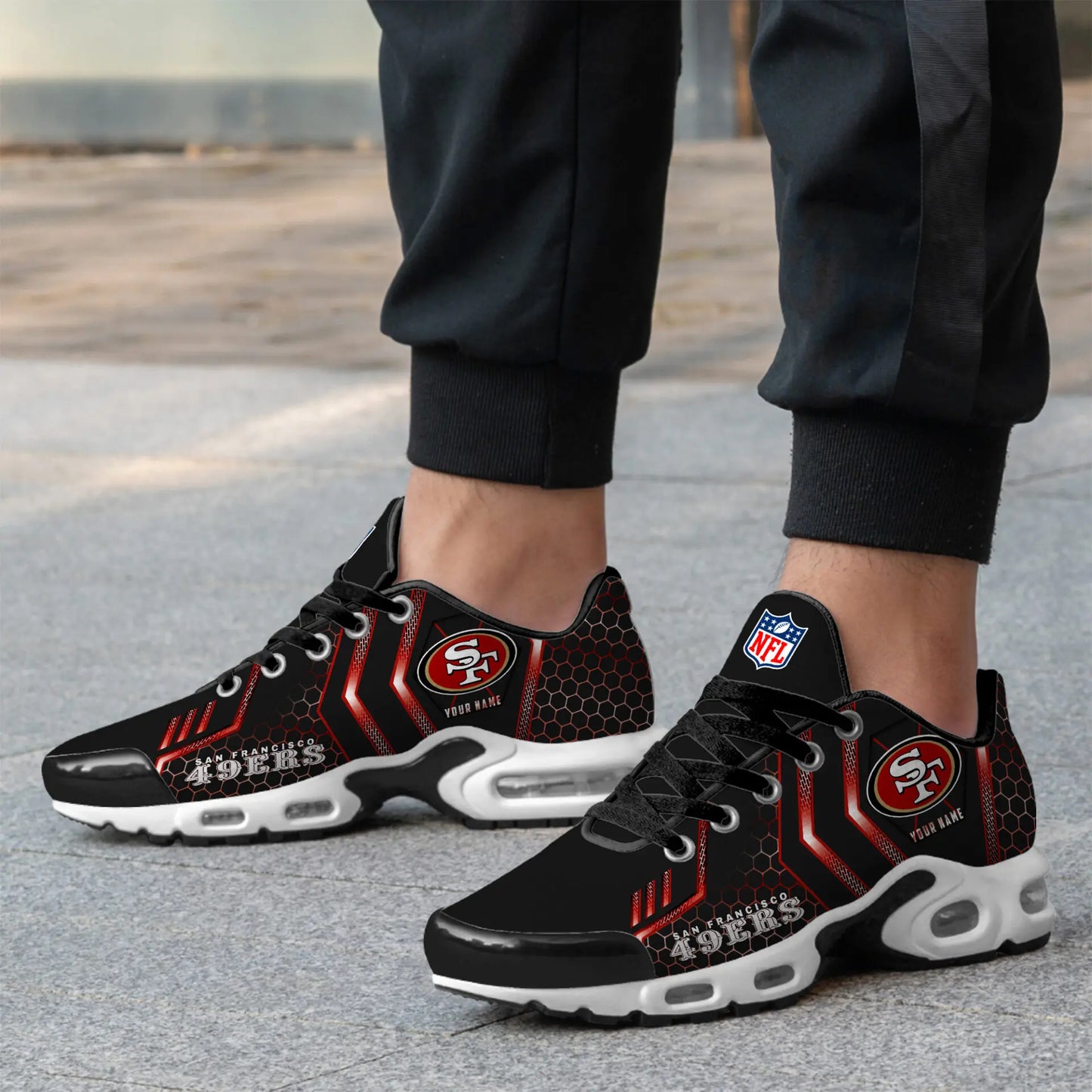 San Francisco 49ers | NFL Personalized Air Max Shoes Exclusive Edition TD200925 – HuddleStyle.com - Image 3