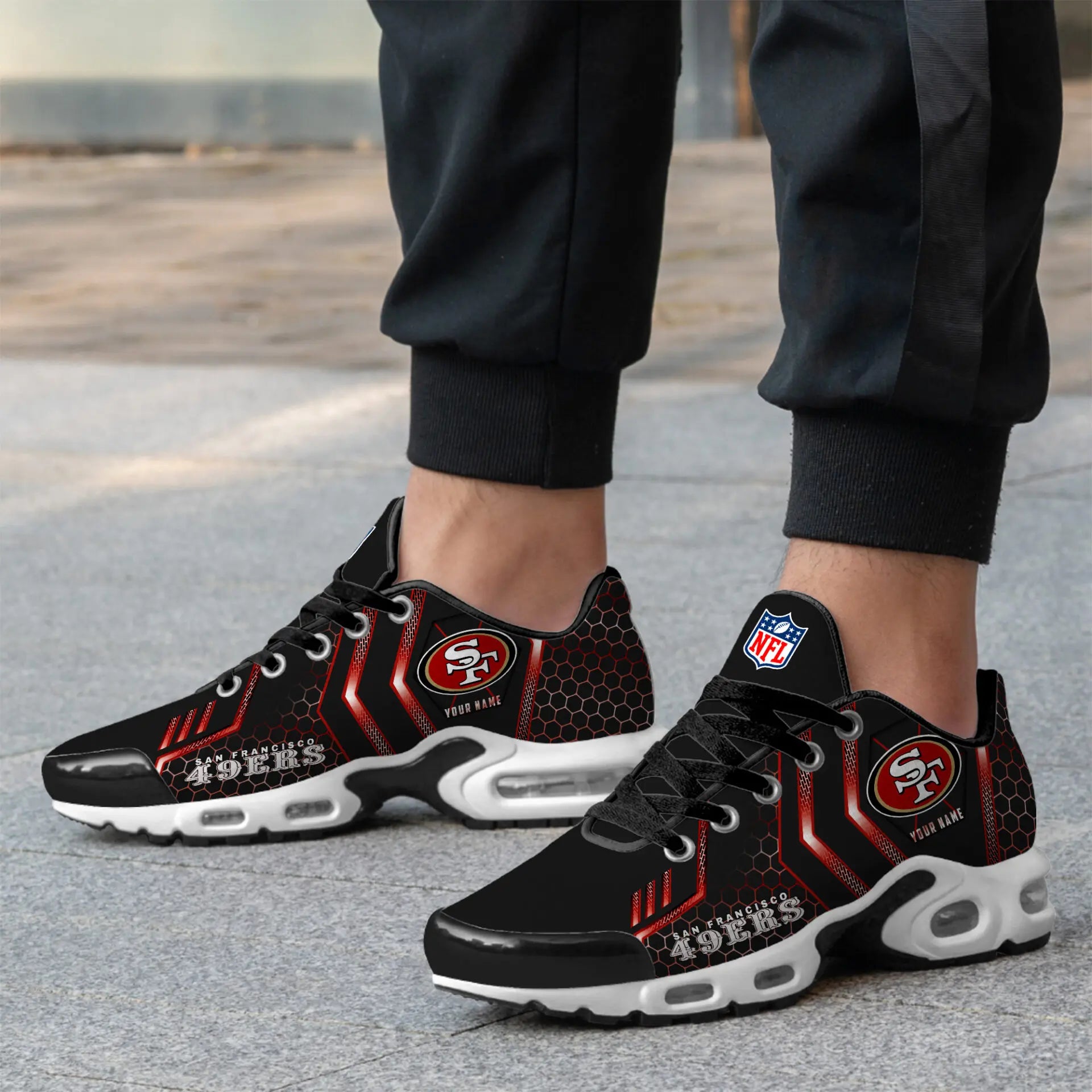 San Francisco 49ers | NFL Personalized Air Max Shoes Exclusive Edition TD200925 – HuddleStyle.com - Image 3