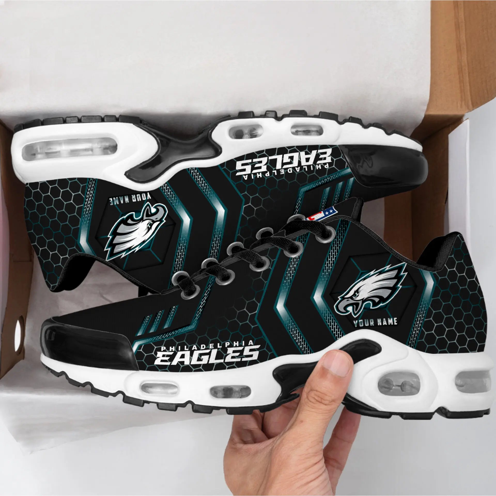 Philadelphia Eagles | NFL Personalized Air Max Shoes Exclusive Edition TD200925 – HuddleStyle.com - Image 4