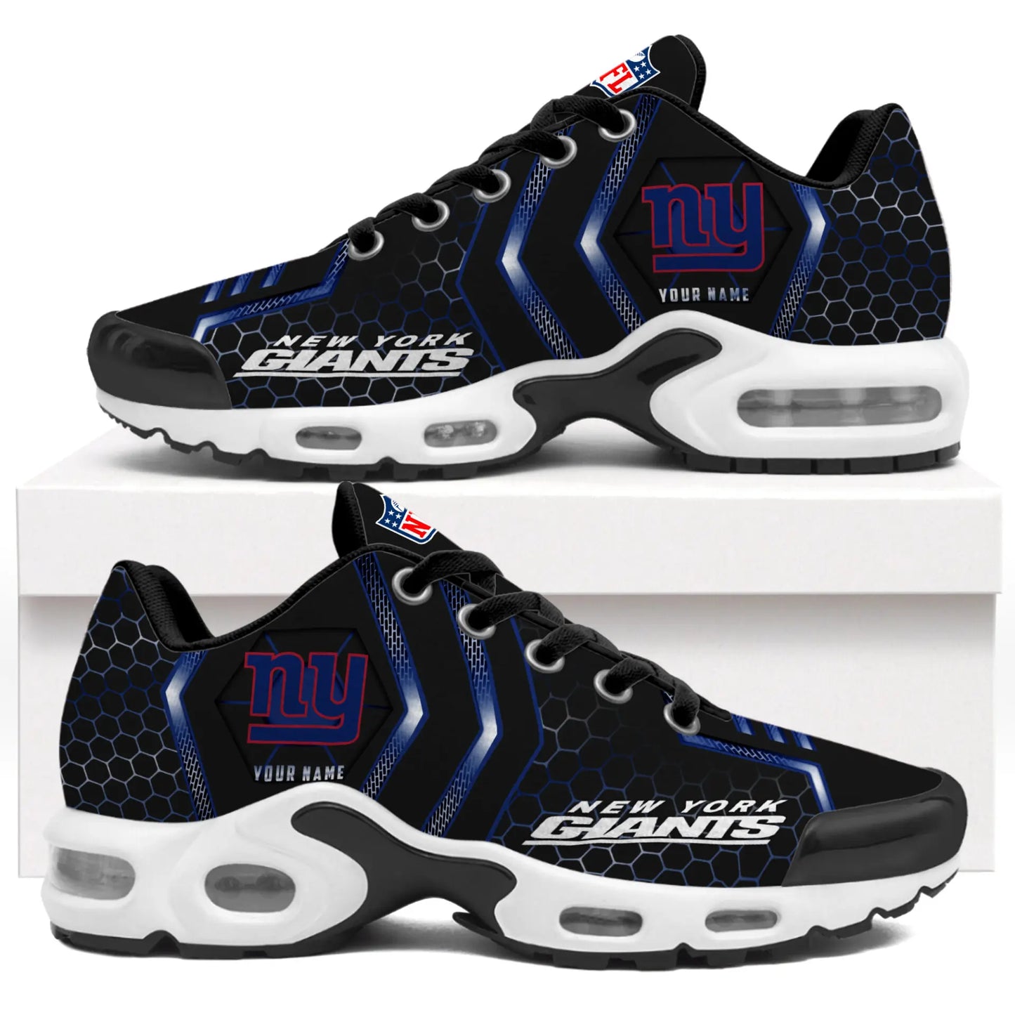 New York Giants | NFL Personalized Air Max Shoes Exclusive Edition TD200925 – HuddleStyle.com - Image 2