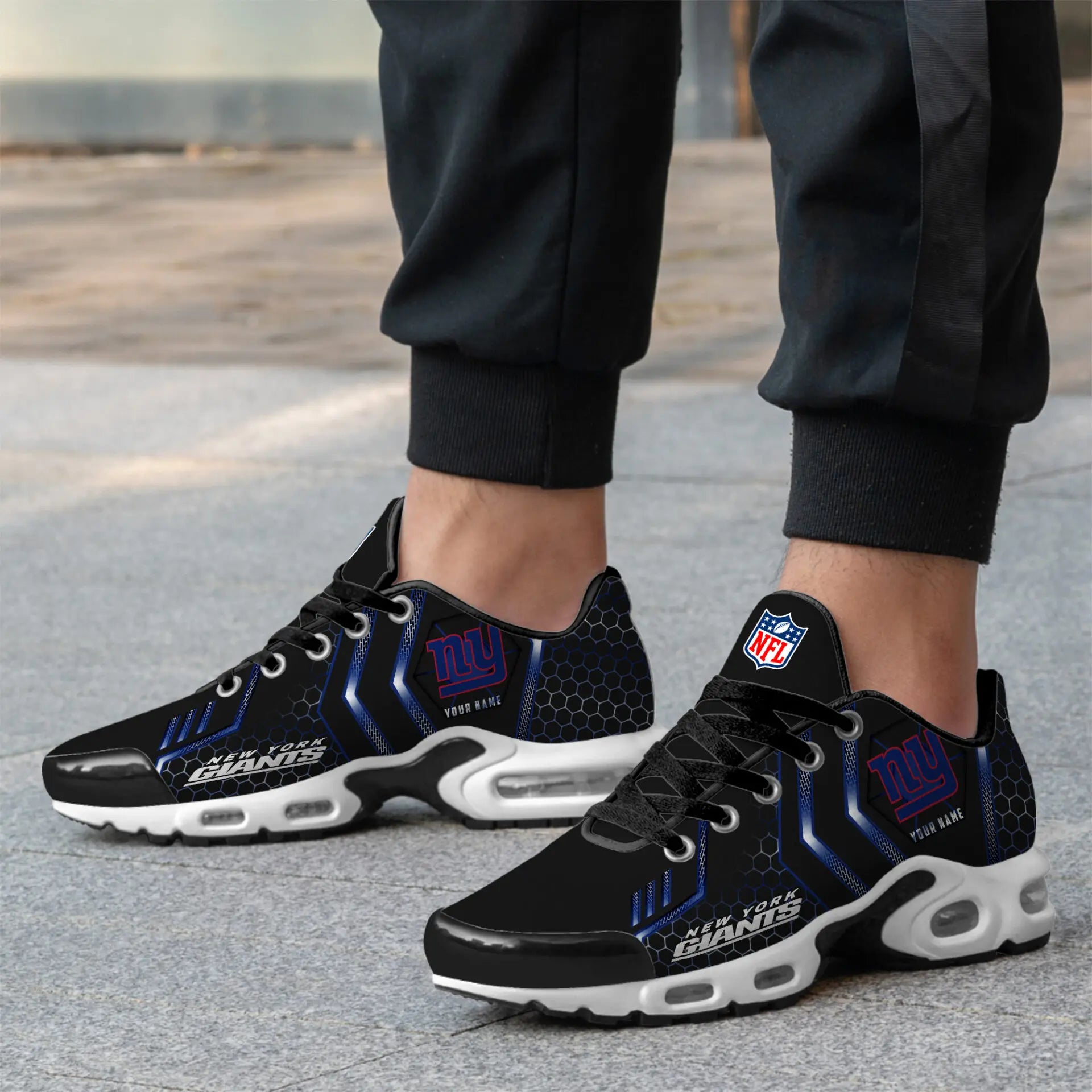 New York Giants | NFL Personalized Air Max Shoes Exclusive Edition TD200925 – HuddleStyle.com - Image 3