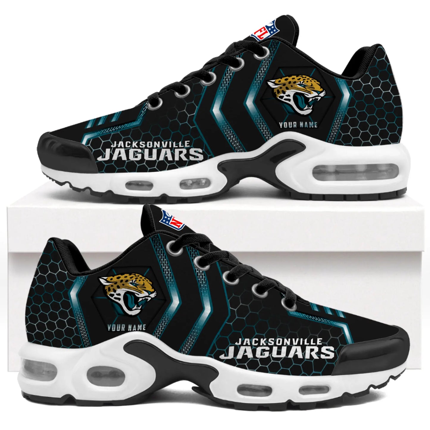 Jacksonville Jaguars | NFL Personalized Air Max Shoes Exclusive Edition TD200925 – HuddleStyle.com - Image 2