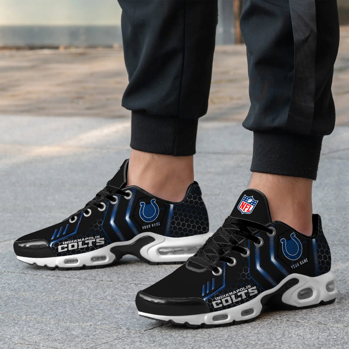 Indianapolis Colts | NFL Personalized Air Max Shoes Exclusive Edition TD200925 – HuddleStyle.com - Image 3