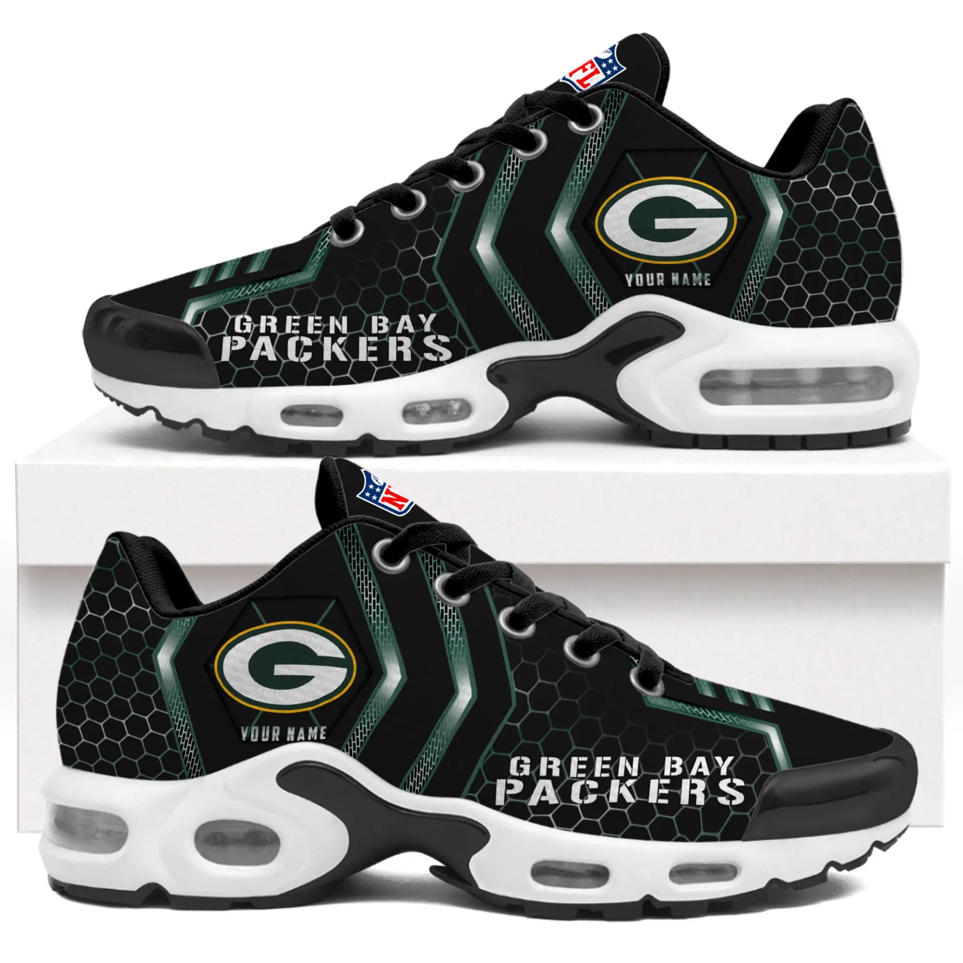 Green Bay Packers | NFL Personalized Air Max Shoes Exclusive Edition TD200925 – HuddleStyle.com - Image 2