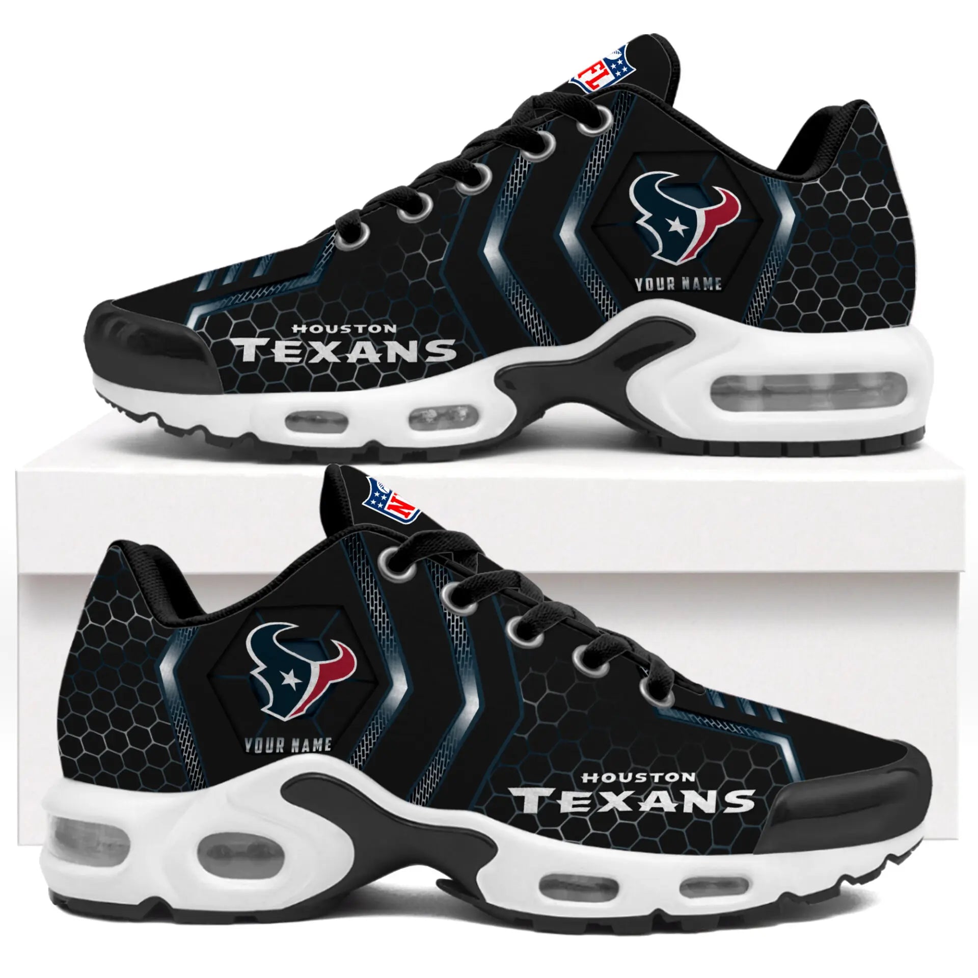 Houston Texans | NFL Personalized Air Max Shoes Exclusive Edition TD200925 – HuddleStyle.com - Image 2