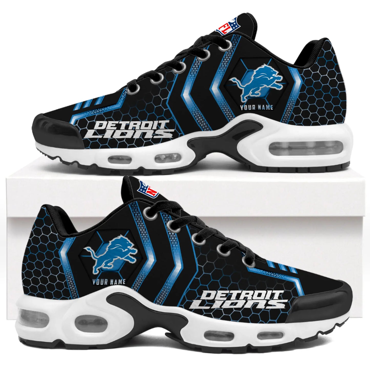 Detroit Lions | NFL Personalized Air Max Shoes Exclusive Edition TD200925 – HuddleStyle.com - Image 2