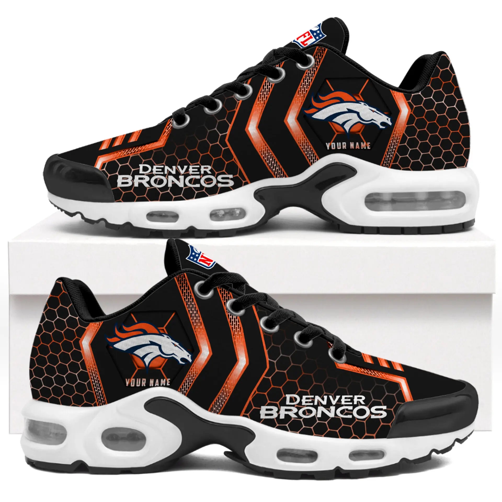 Denver Broncos | NFL Personalized Air Max Shoes Exclusive Edition TD200925 – HuddleStyle.com - Image 2