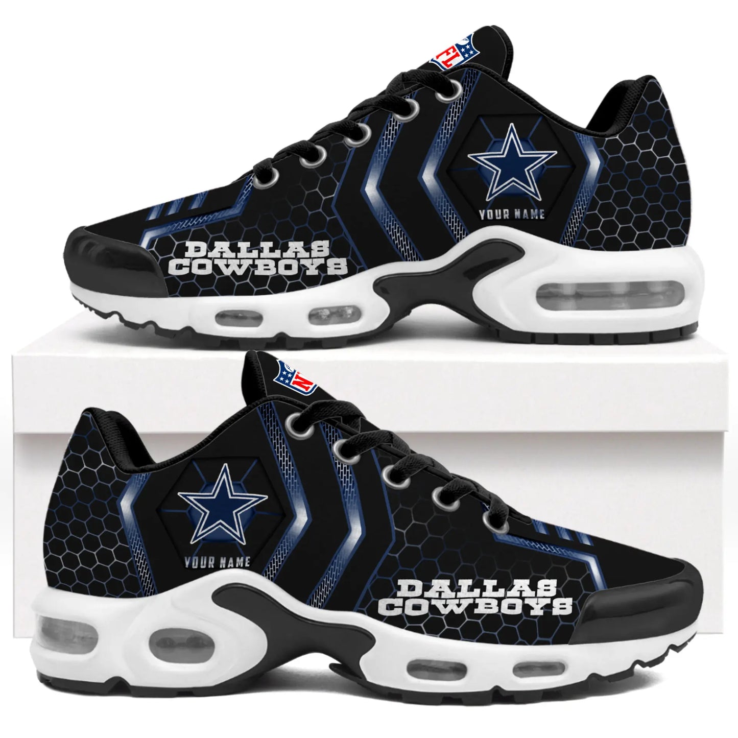 Dallas Cowboys | NFL Personalized Air Max Shoes Exclusive Edition TD200925 – HuddleStyle.com - Image 2