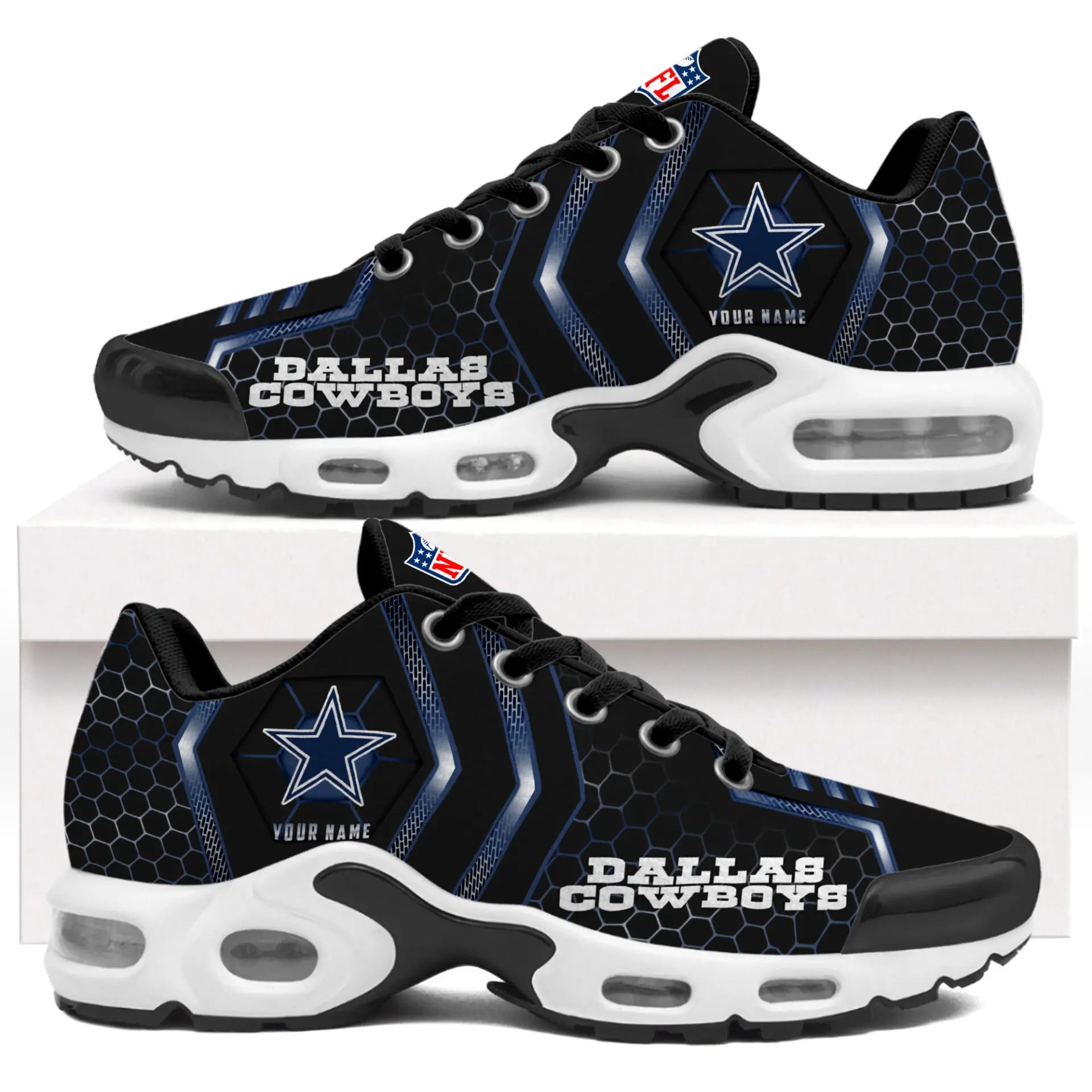 Dallas Cowboys | NFL Personalized Air Max Shoes Exclusive Edition TD200925 – HuddleStyle.com - Image 2