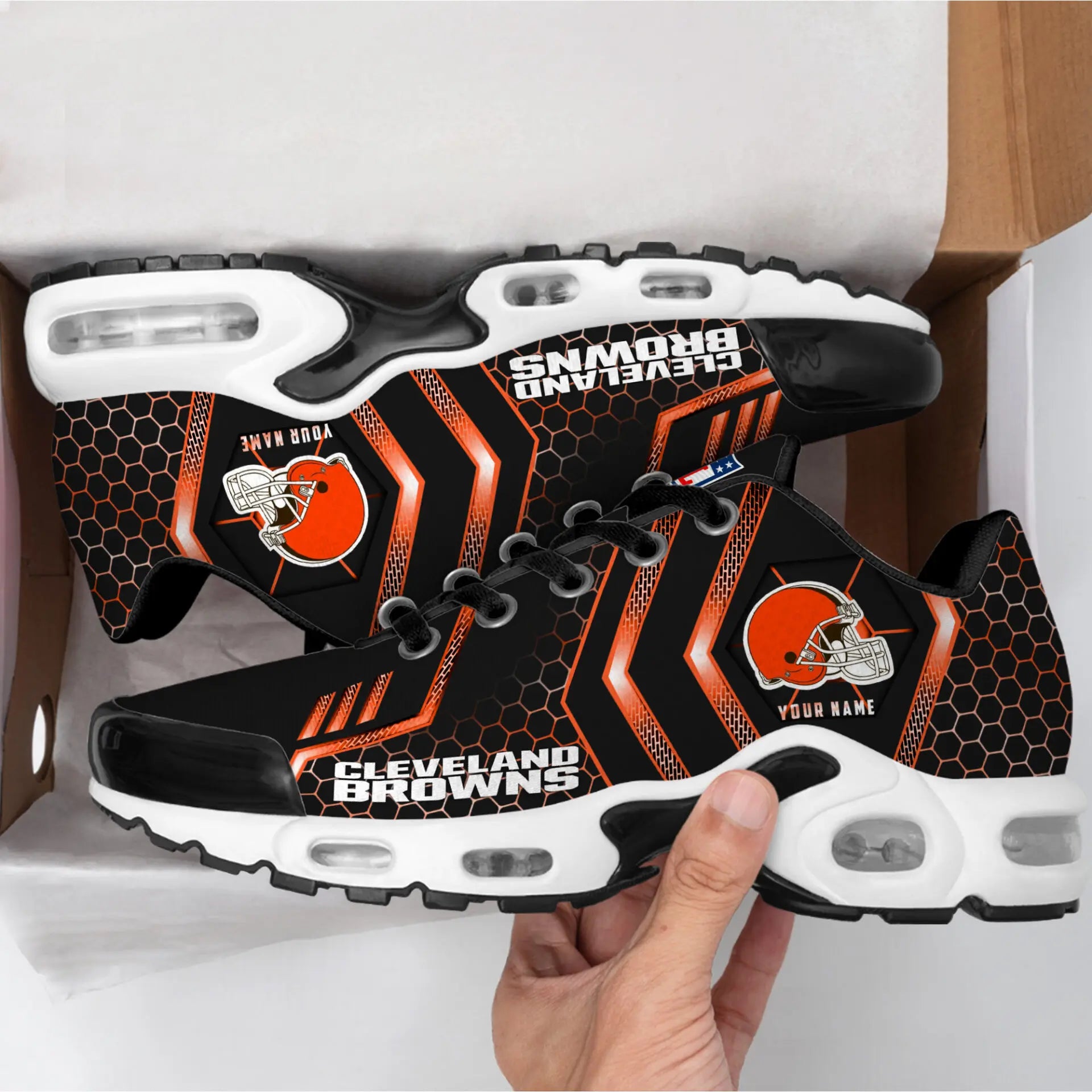 Cleveland Browns | NFL Personalized Air Max Shoes Exclusive Edition TD200925 – HuddleStyle.com - Image 4