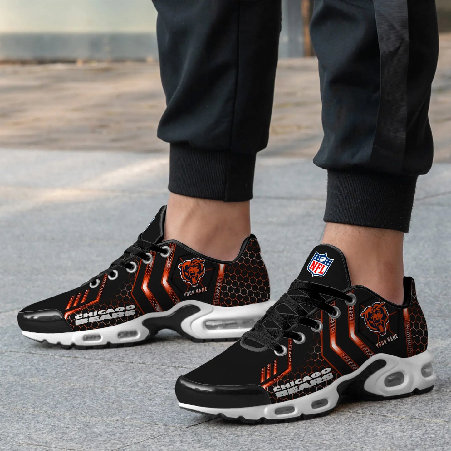Chicago Bears | NFL Personalized Air Max Shoes Exclusive Edition TD200925 – HuddleStyle.com - Image 3