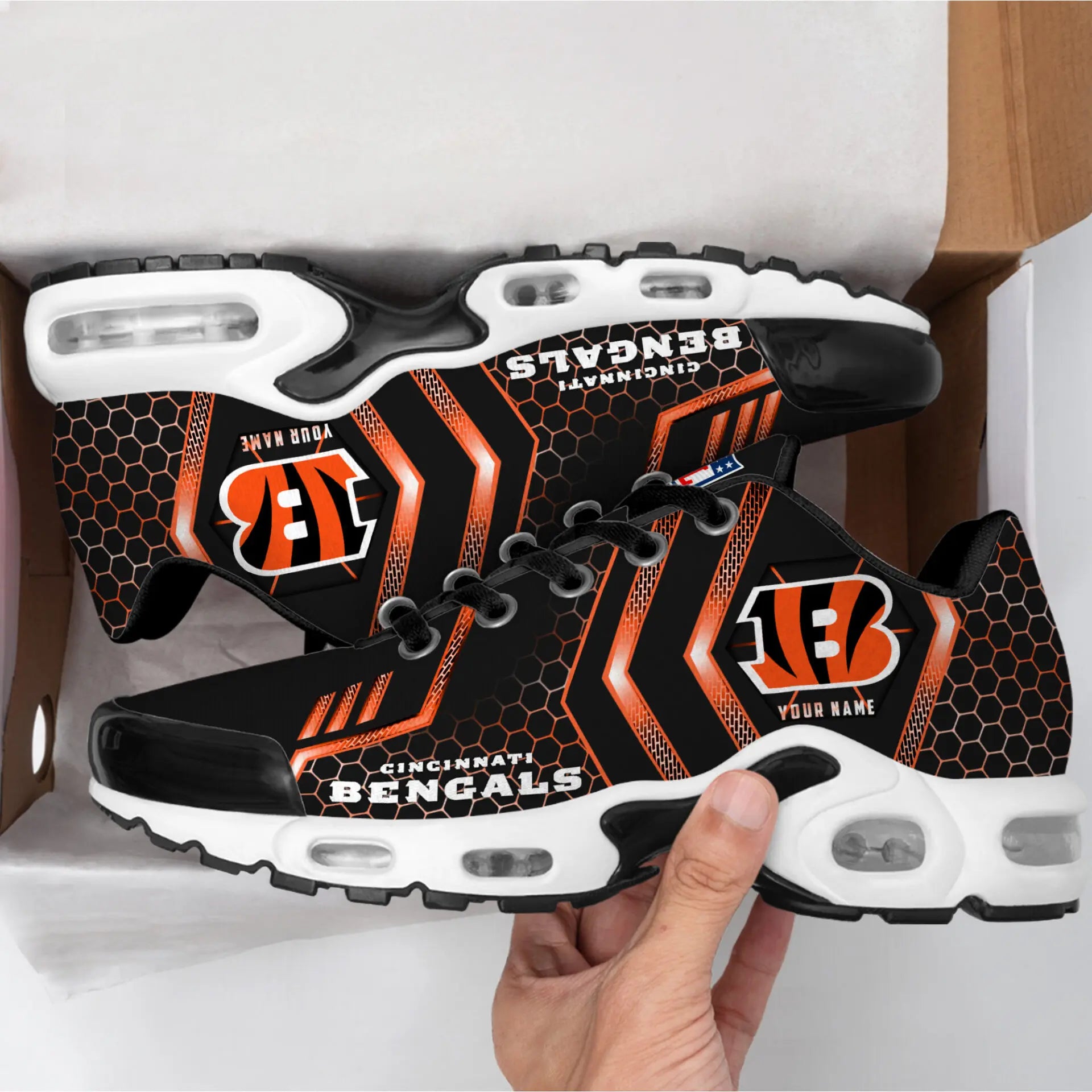 Cincinnati Bengals | NFL Personalized Air Max Shoes Exclusive Edition TD200925 – HuddleStyle.com - Image 4