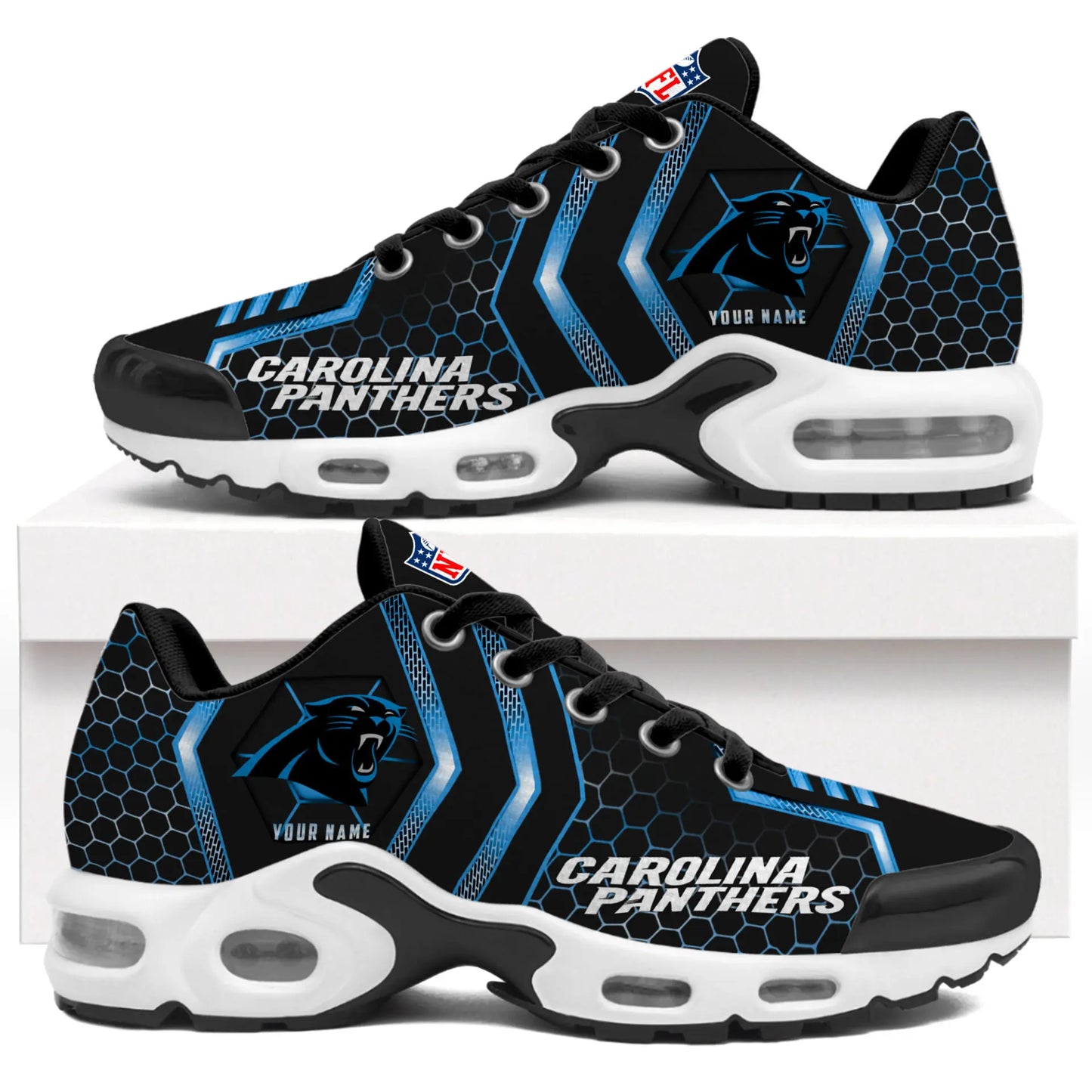Carolina Panthers | NFL Personalized Air Max Shoes Exclusive Edition TD200925 – HuddleStyle.com - Image 2