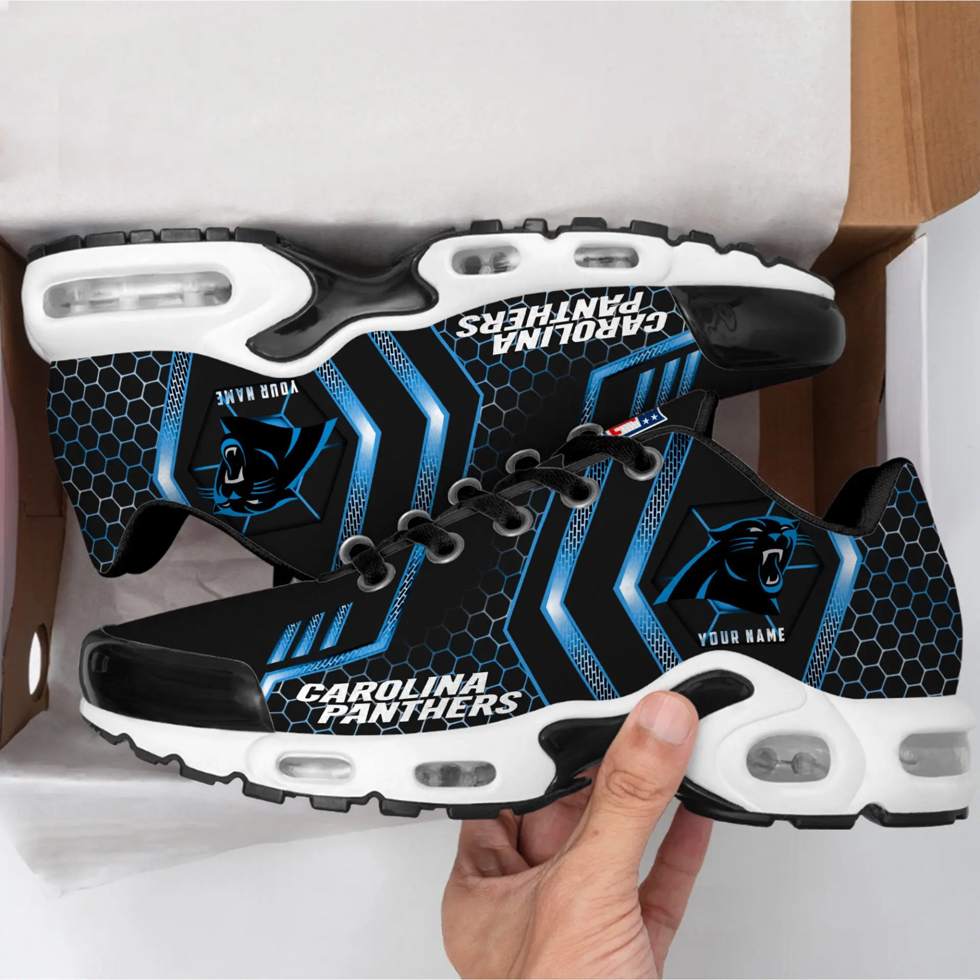 Carolina Panthers | NFL Personalized Air Max Shoes Exclusive Edition TD200925 – HuddleStyle.com - Image 4