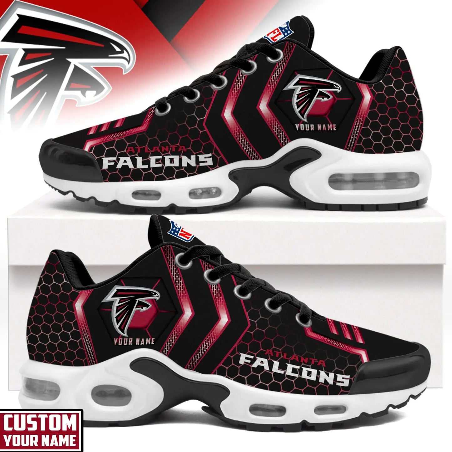 Atlanta Falcons | NFL Personalized Air Max Shoes Exclusive Edition TD200925 – HuddleStyle.com - Main