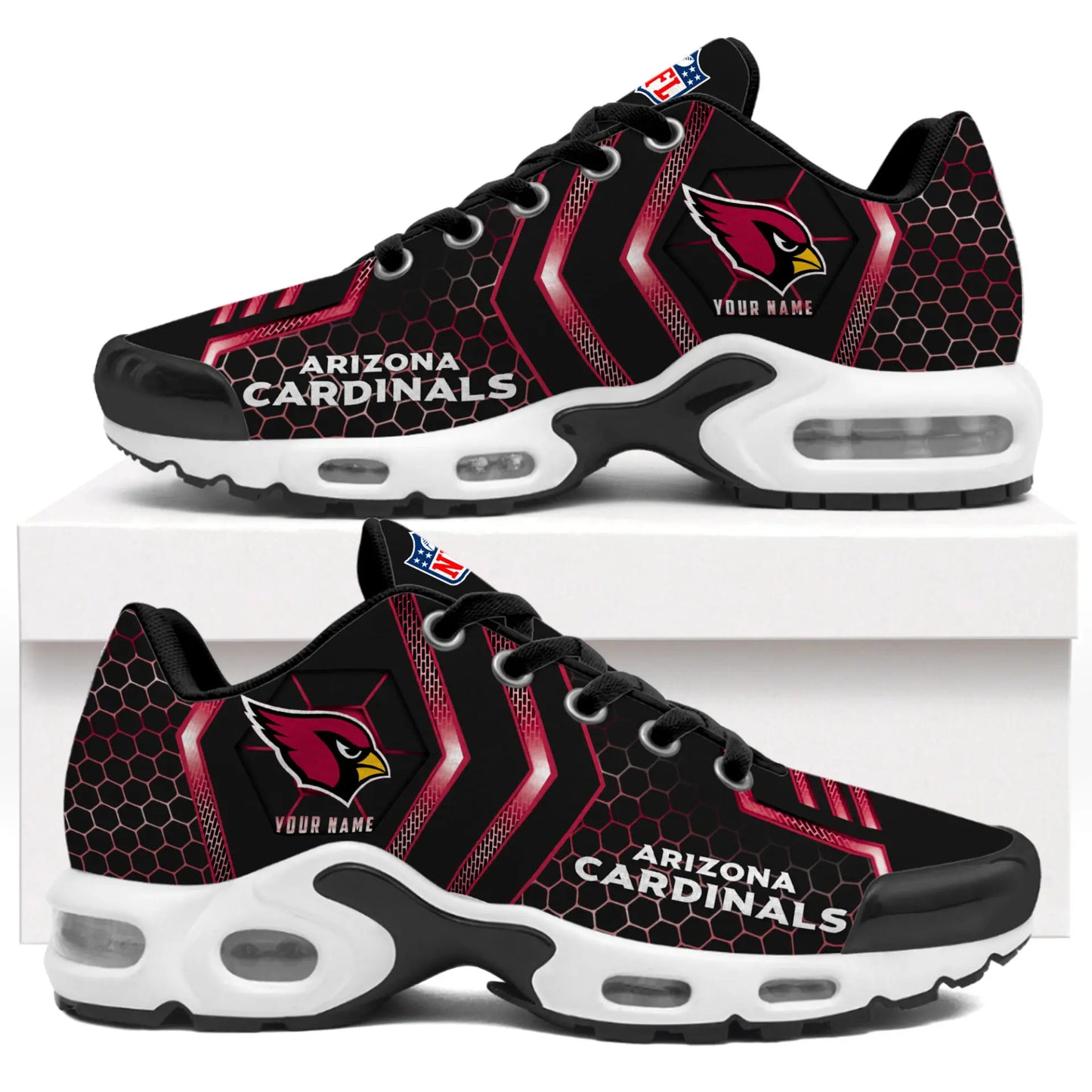 Arizona Cardinals | NFL Personalized Air Max Shoes Exclusive Edition TD200925 – HuddleStyle.com - Image 2
