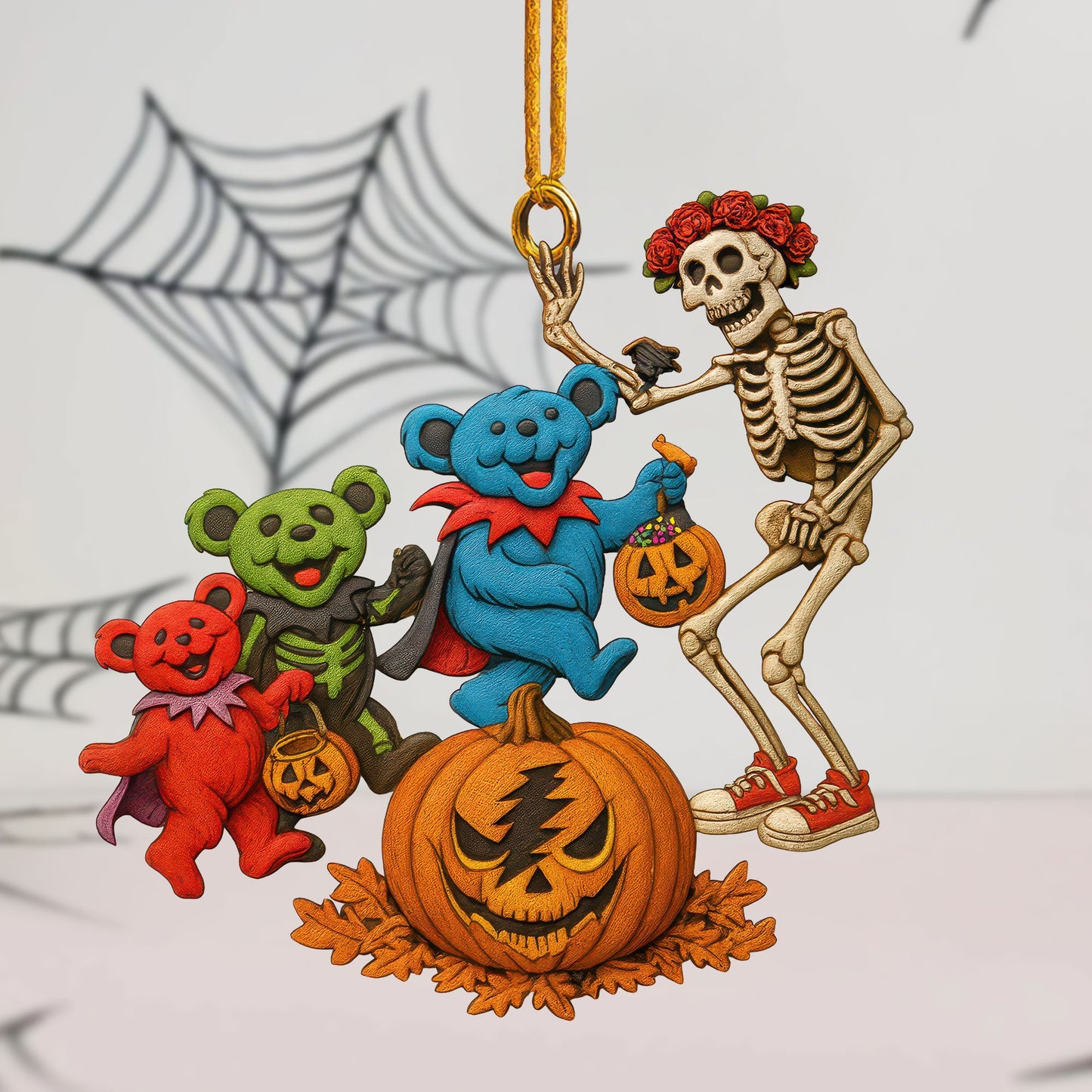 Premium GRFD Halloween Ornament NY