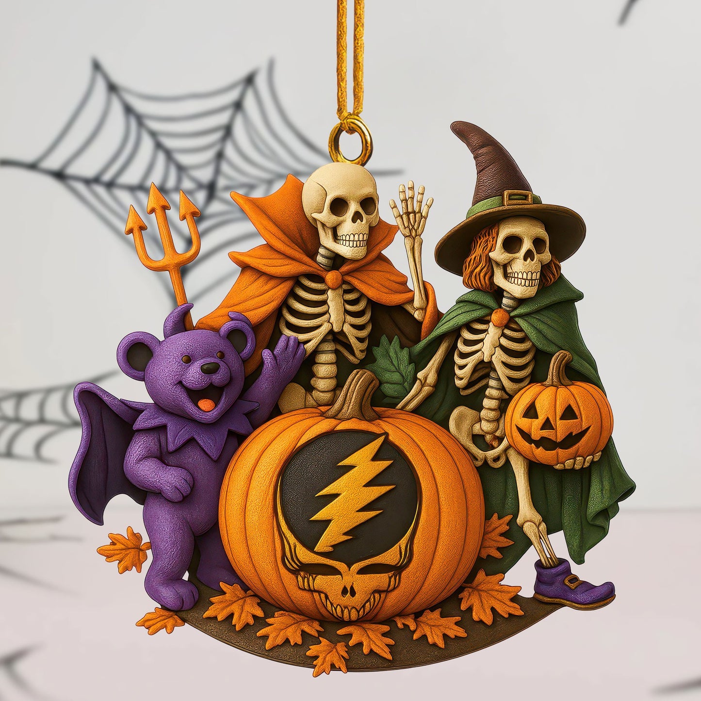 Premium GRFD Halloween Ornament NY