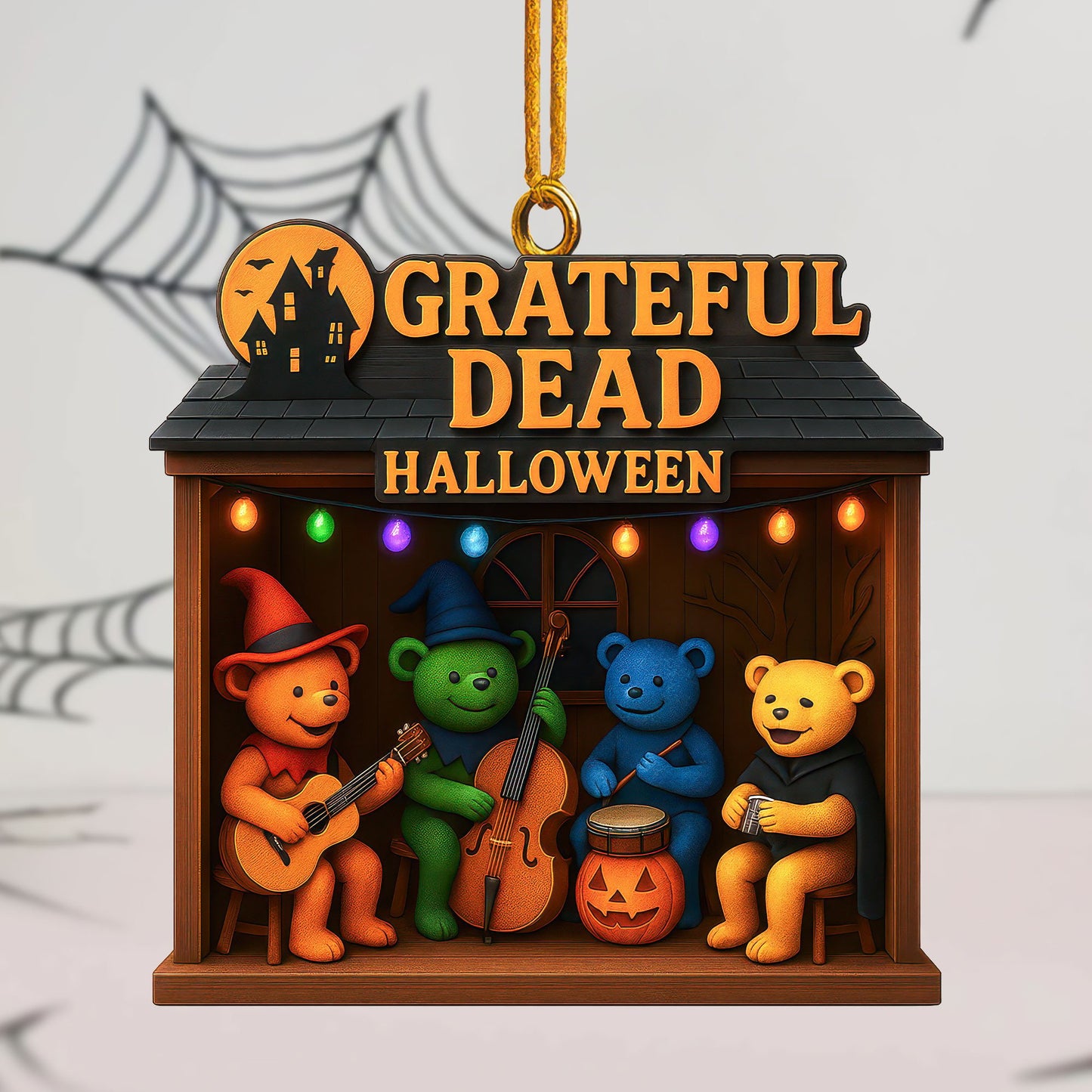 Premium GRFD Halloween Ornament NY