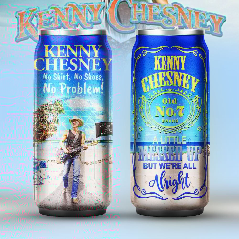 Kenny Chesney | Premium Can Shaped Tumbler TD