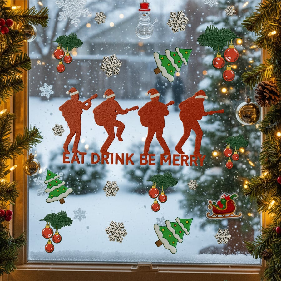 Premium DMB Christmas Window Magnet HI