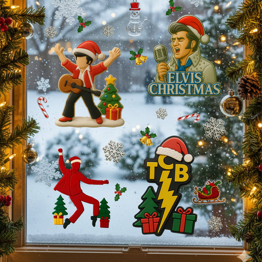 Premium ELV Christmas Window Magnet HI