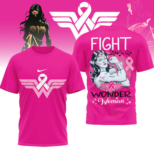 Premium WDWM Fight Like a Wonder Woman 3D Shirt HI