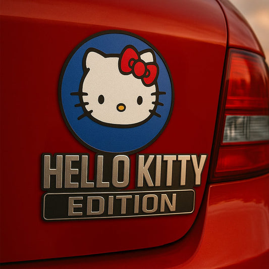 Premium HLKT 3D Car Name Badge NY