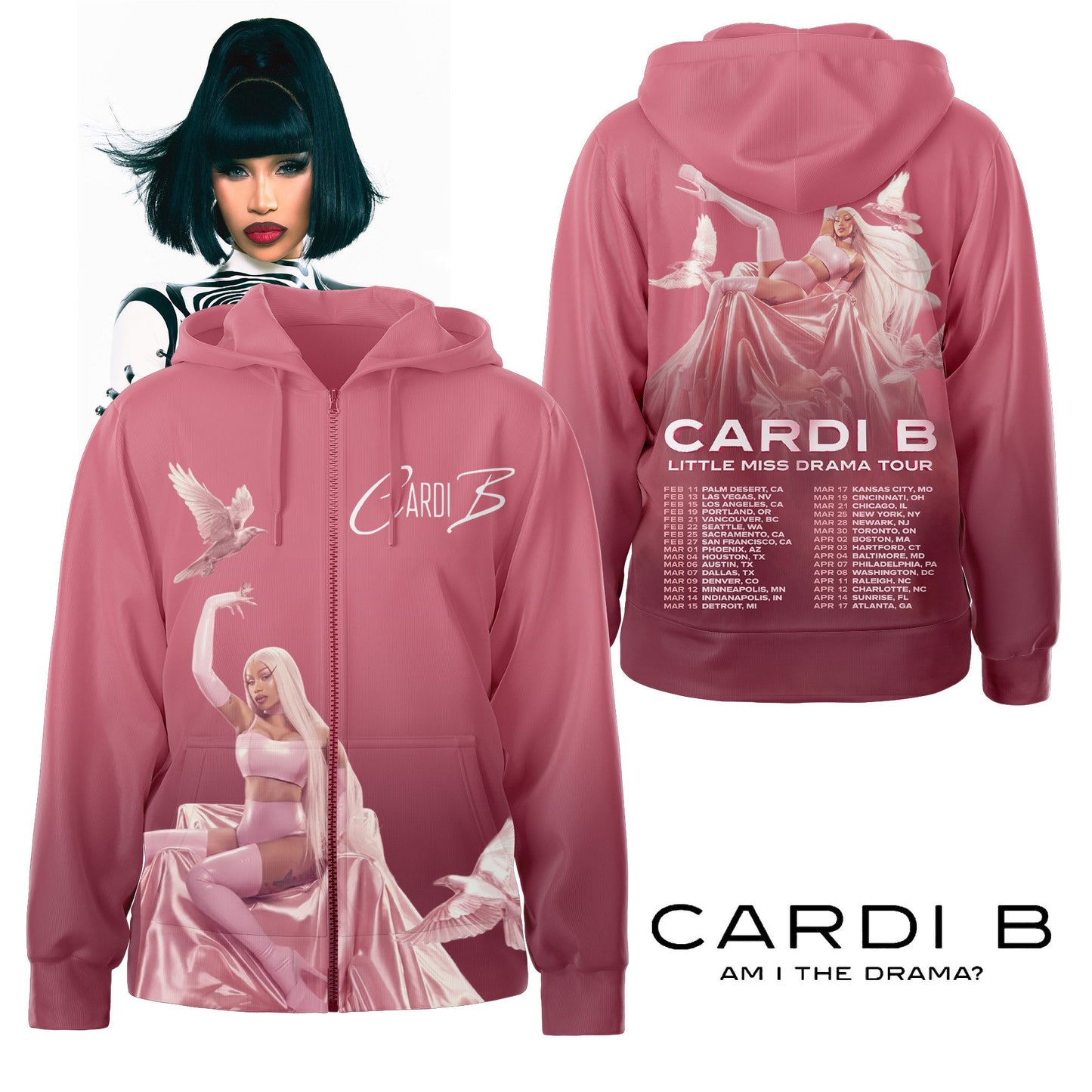 Premium CDB 3D Hoodie NY