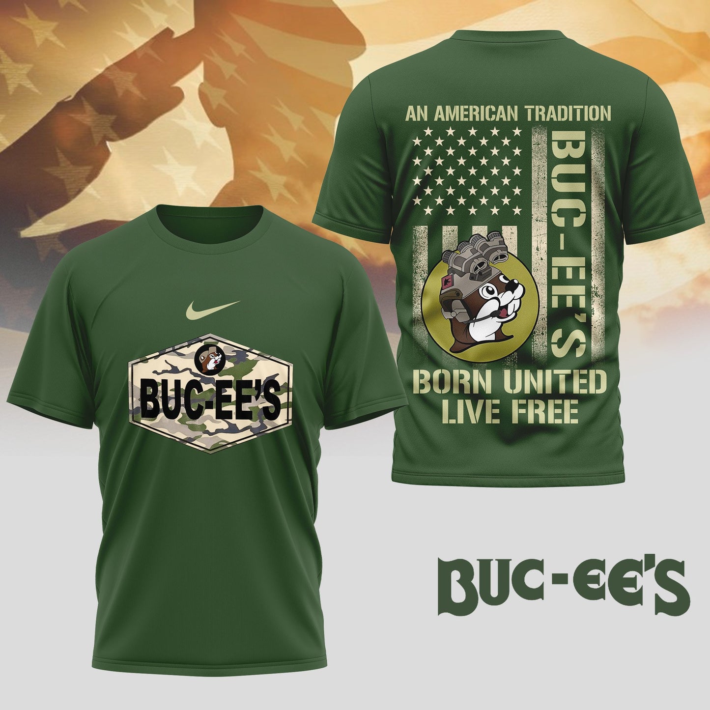 Premium BUC Military 3D Shirt HI