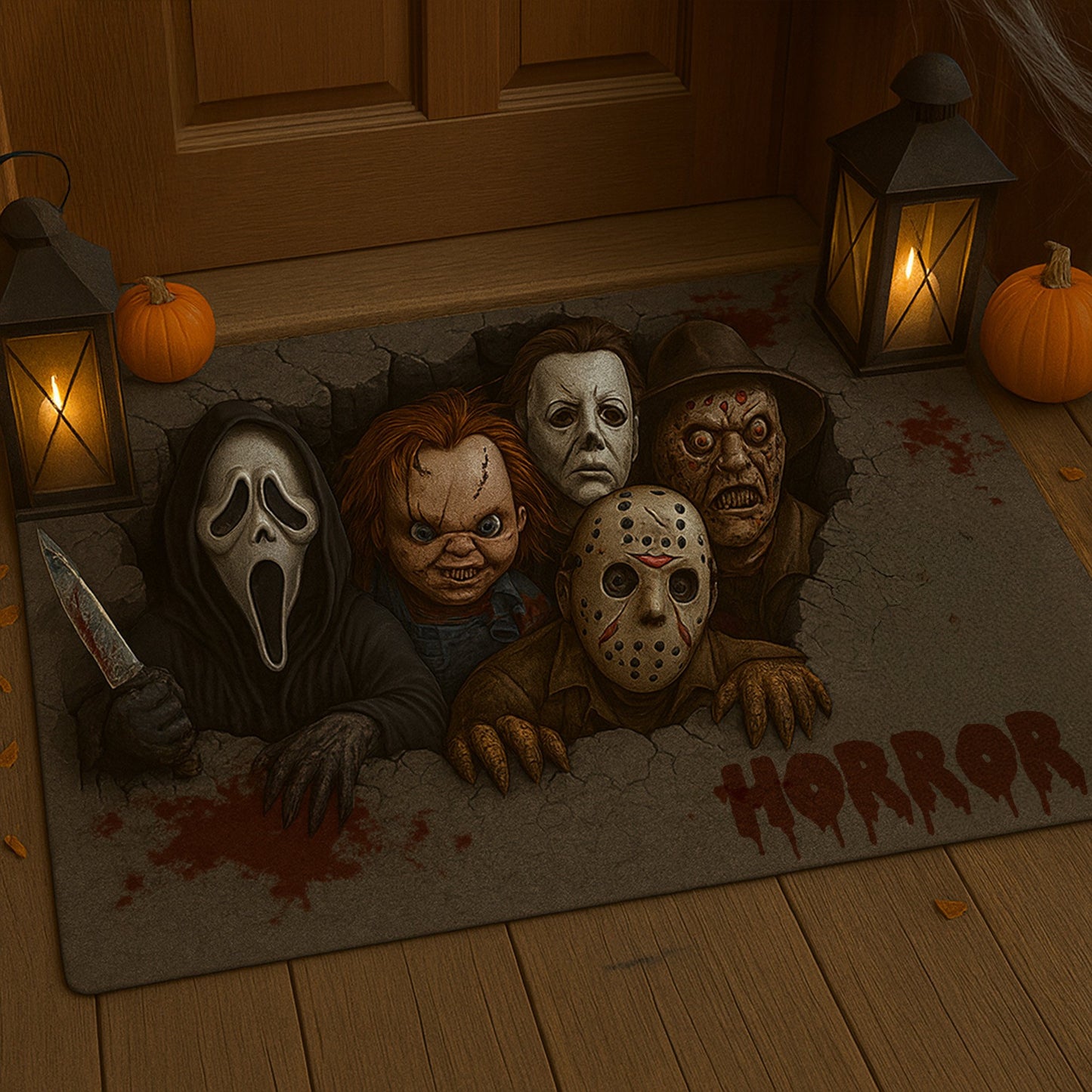 Premium HRC Halloween Rug HI