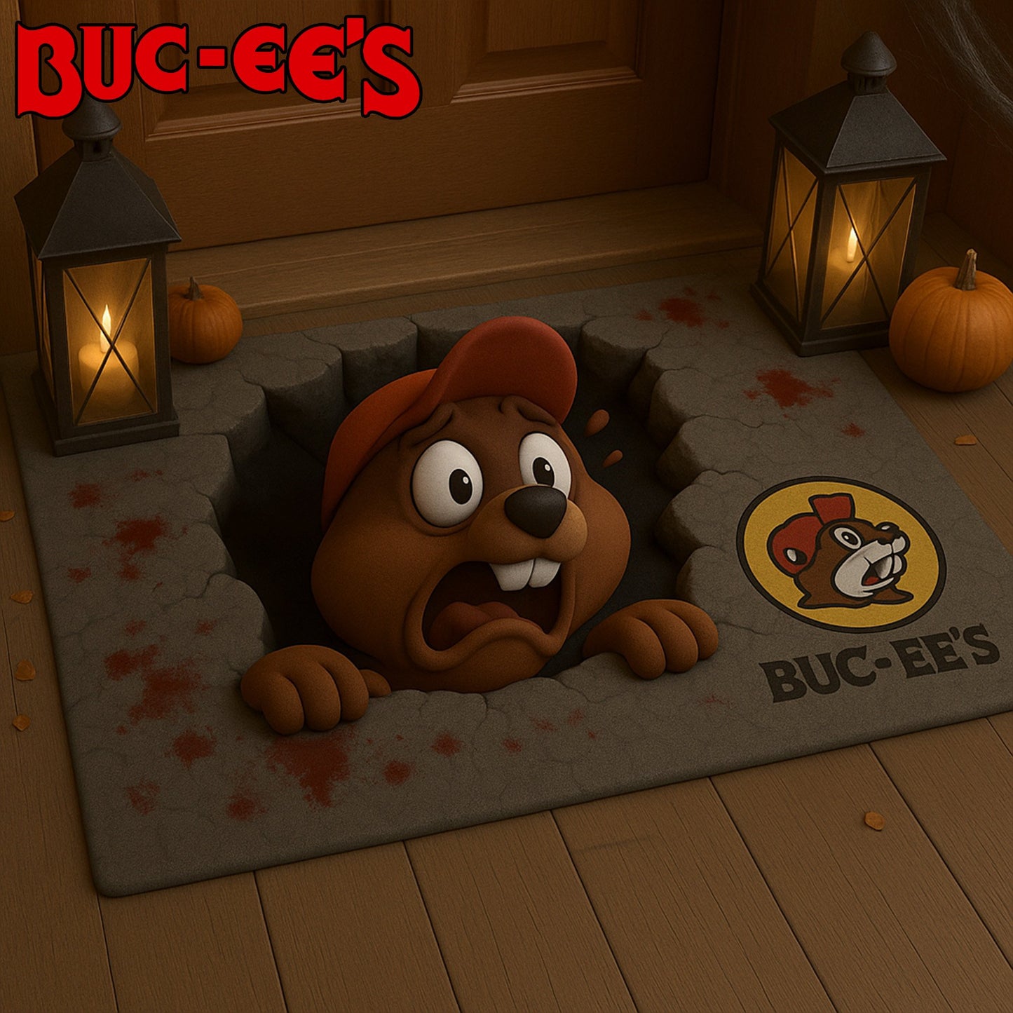 Premium BUC Halloween Rug HI