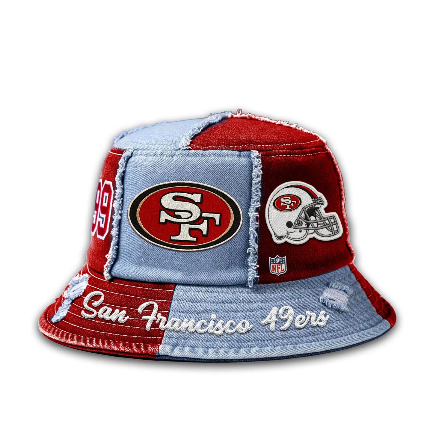 San Francisco 49ers | Premium Bucket Hat TD – HuddleStyle.com - Image 2
