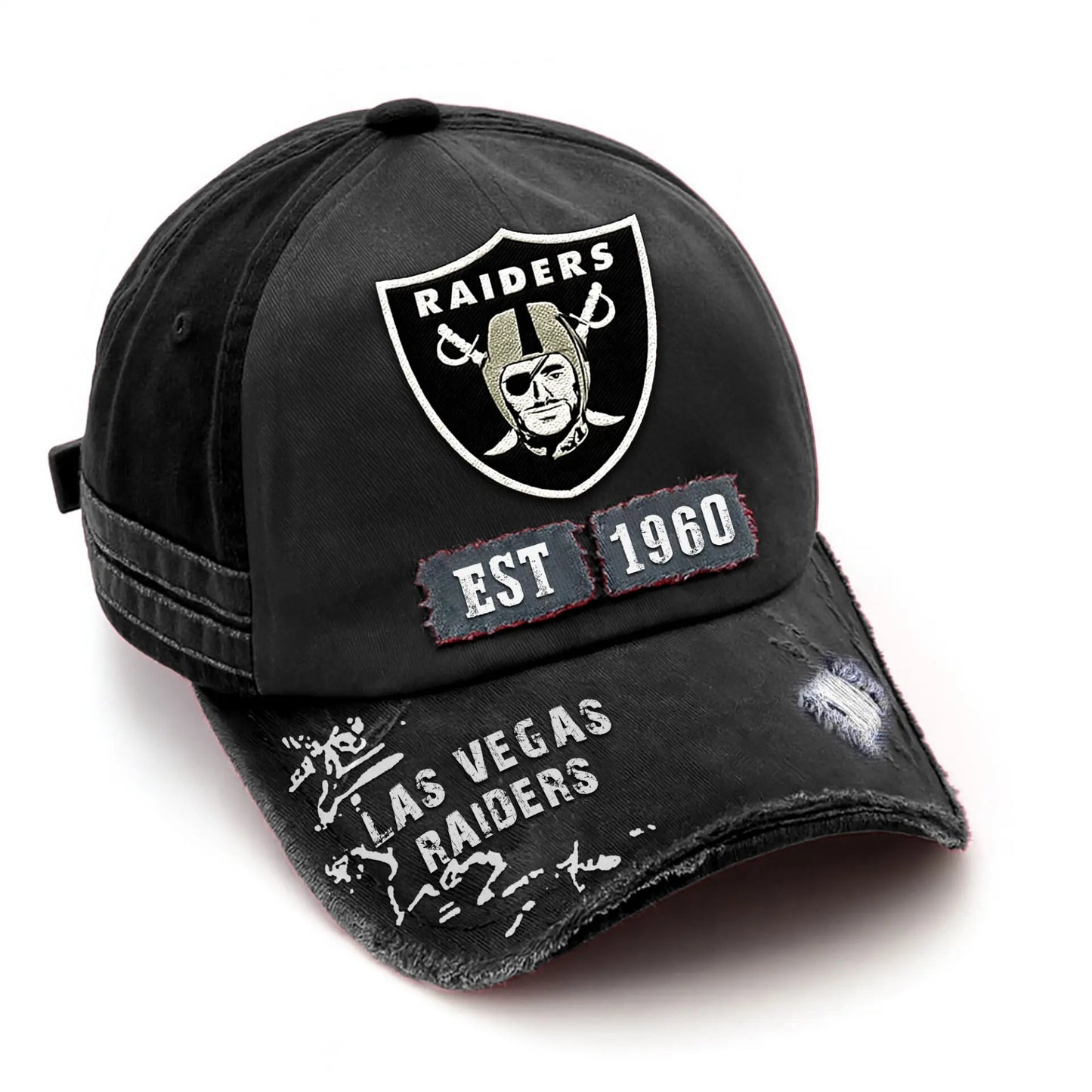 Las Vegas Raiders | Premium NFL Legacy Classic Cap TD – HuddleStyle.com - Image 2