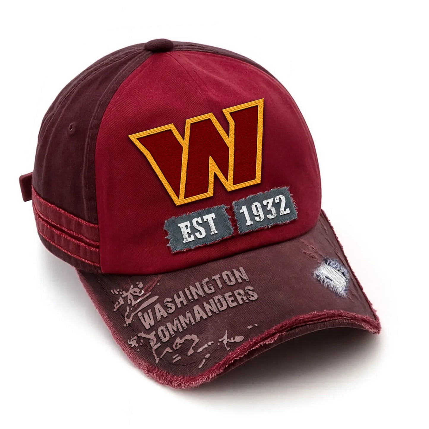 Washington Commanders | Premium NFL Legacy Classic Cap TD – HuddleStyle.com - Image 2