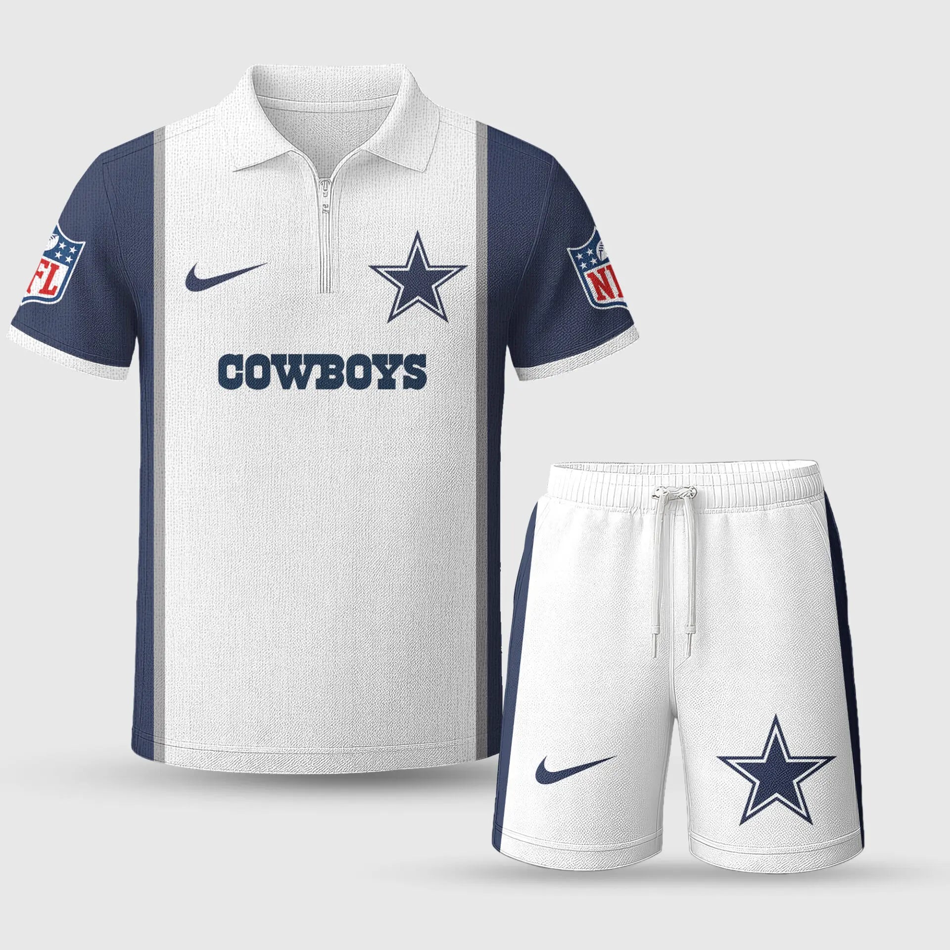 Dallas Cowboys | Premium NFL Combo Polo And Shorts TD – HuddleStyle.com - Main