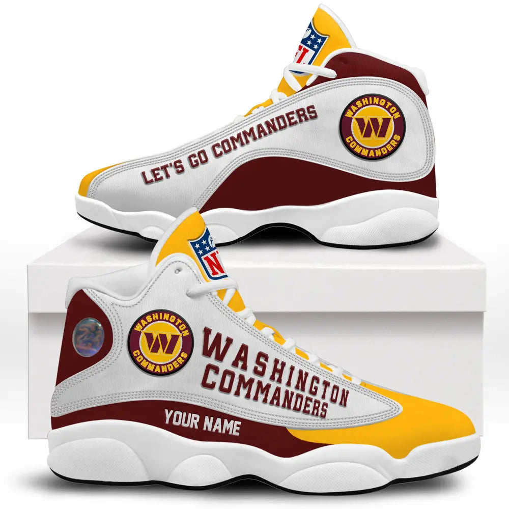 Washington Commanders | Premium NFL Game Day Air Jordan 13 TD – HuddleStyle.com - Image 2