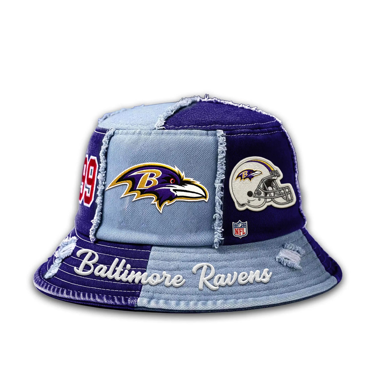 Baltimore Ravens | Premium Bucket Hat TD – HuddleStyle.com - Main