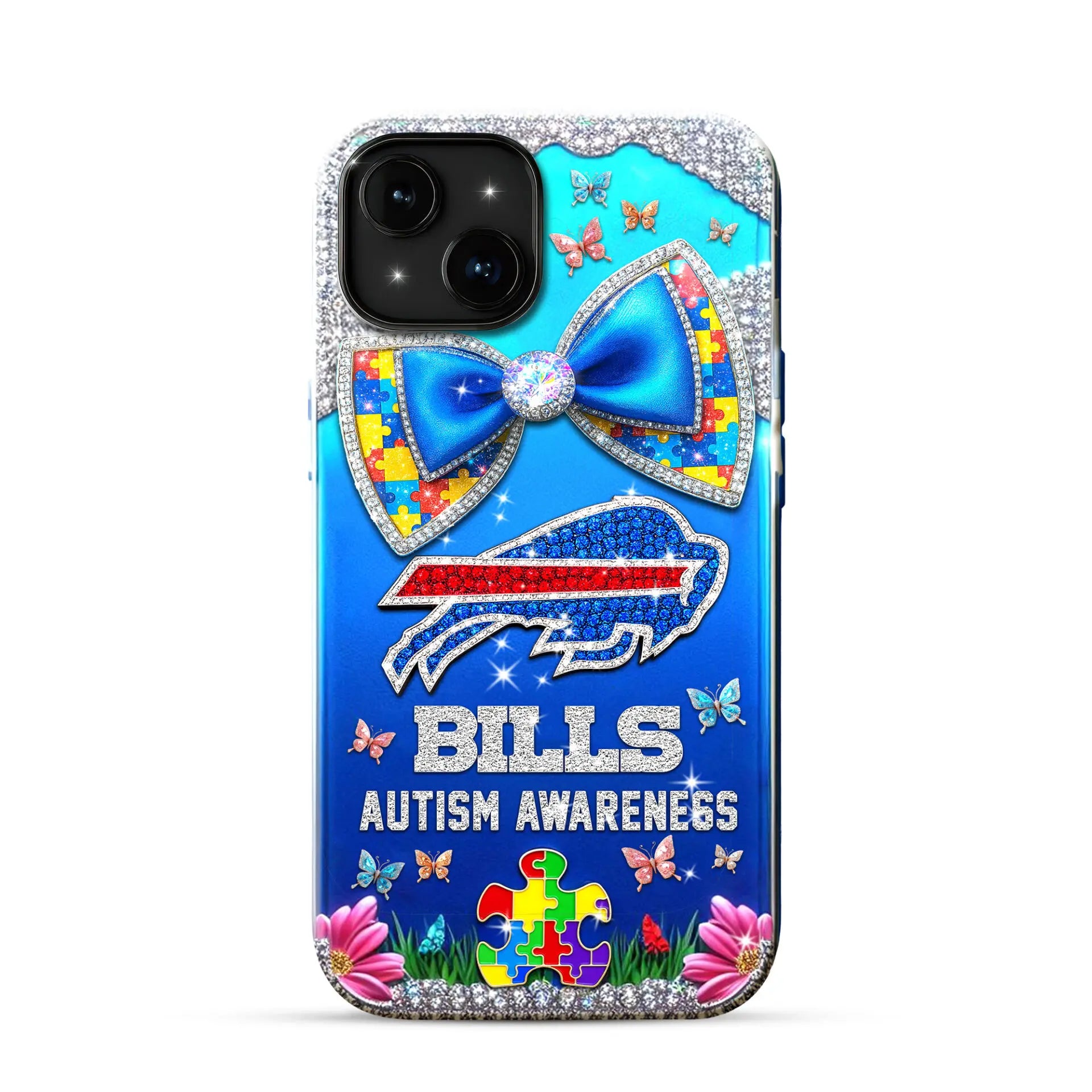 Buffalo Bills | Premium NFL Autism Awareness Phonecase TD – HuddleStyle.com - Main