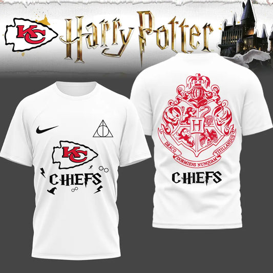 Kansas City Chiefs | Premium NFL x Harry Potter 3D Shirt HI – HuddleStyle.com - Main