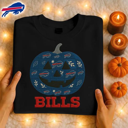 Buffalo Bills | Premium NFL Pumpkin Shirt – HuddleStyle.com - Main