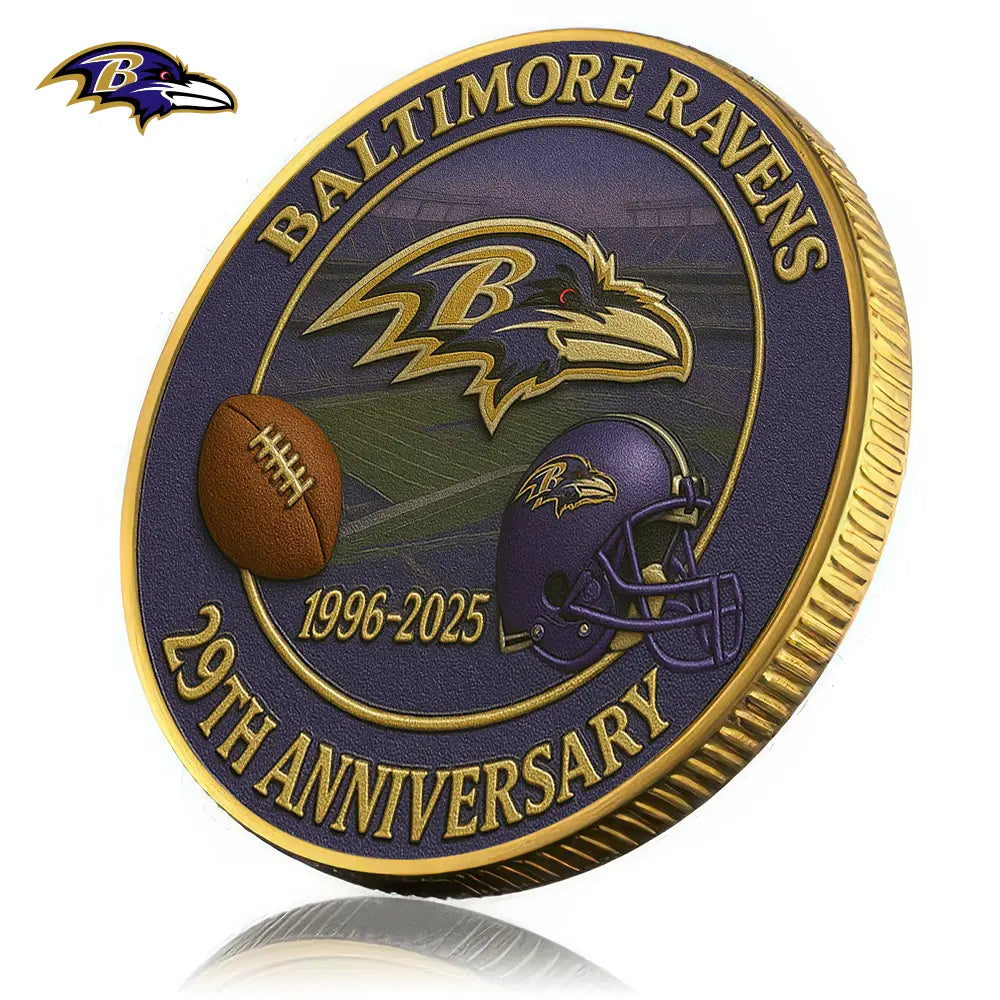 Baltimore Ravens | Premium NFL Commemorative Coin HI – HuddleStyle.com - Image 2