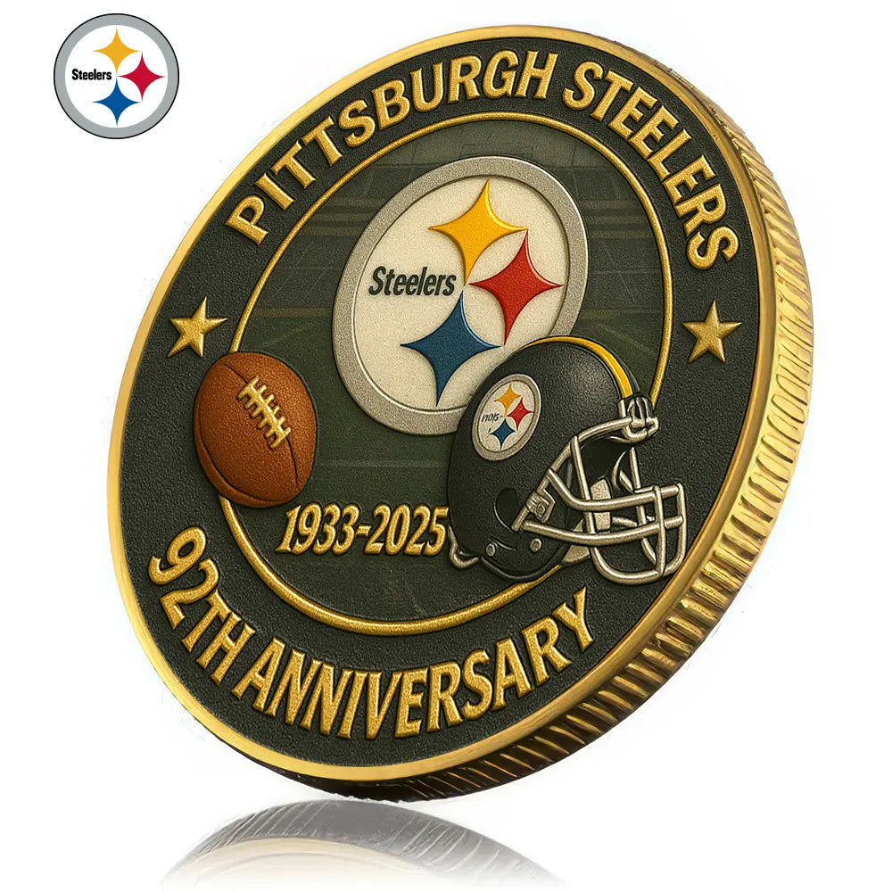 Pittsburgh Steelers | Premium NFL Commemorative Coin HI – HuddleStyle.com - Image 3