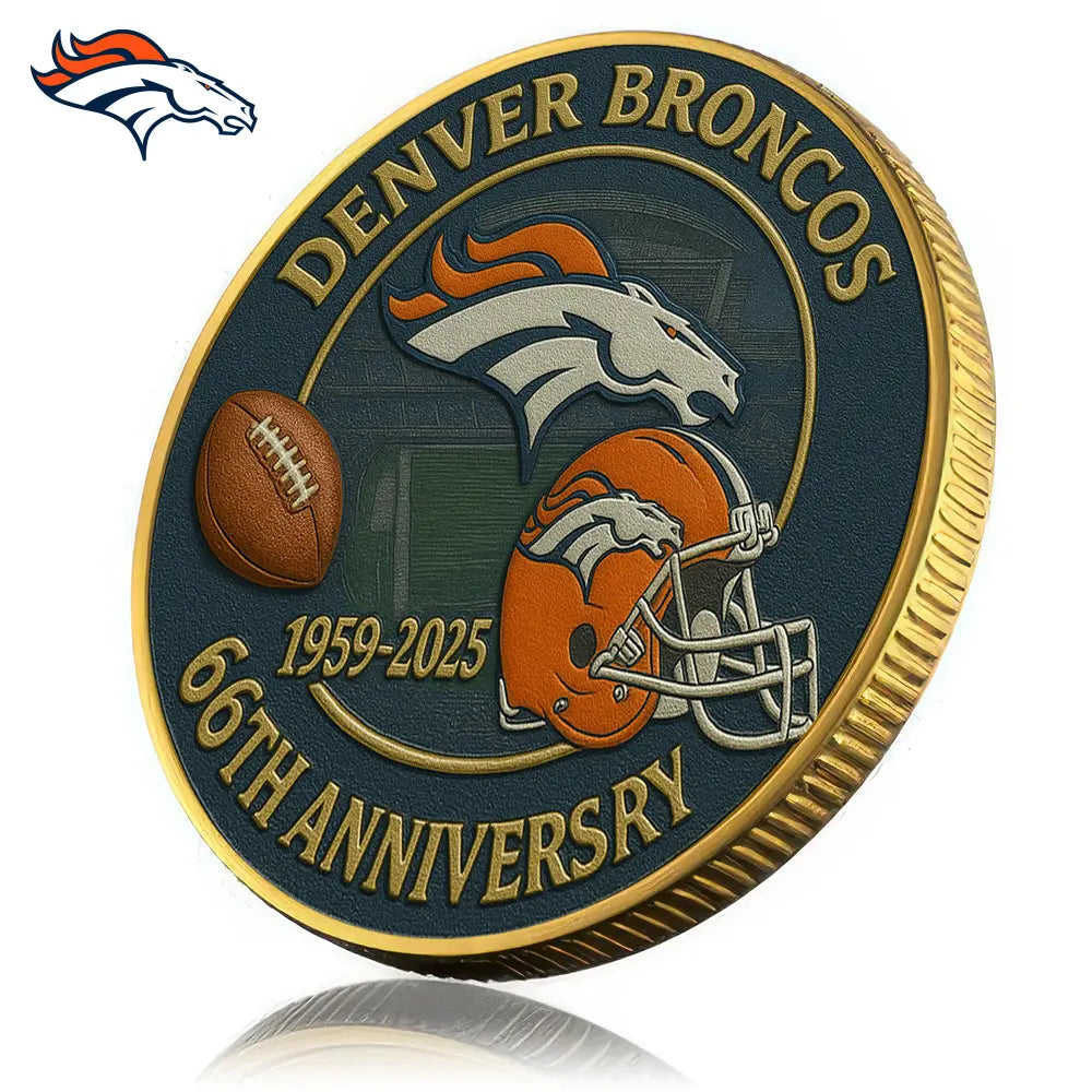 Denver Broncos | Premium NFL Commemorative Coin HI – HuddleStyle.com - Main
