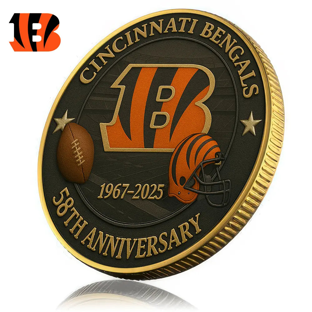 Cincinnati Bengals | Premium NFL Commemorative Coin HI – HuddleStyle.com - Main