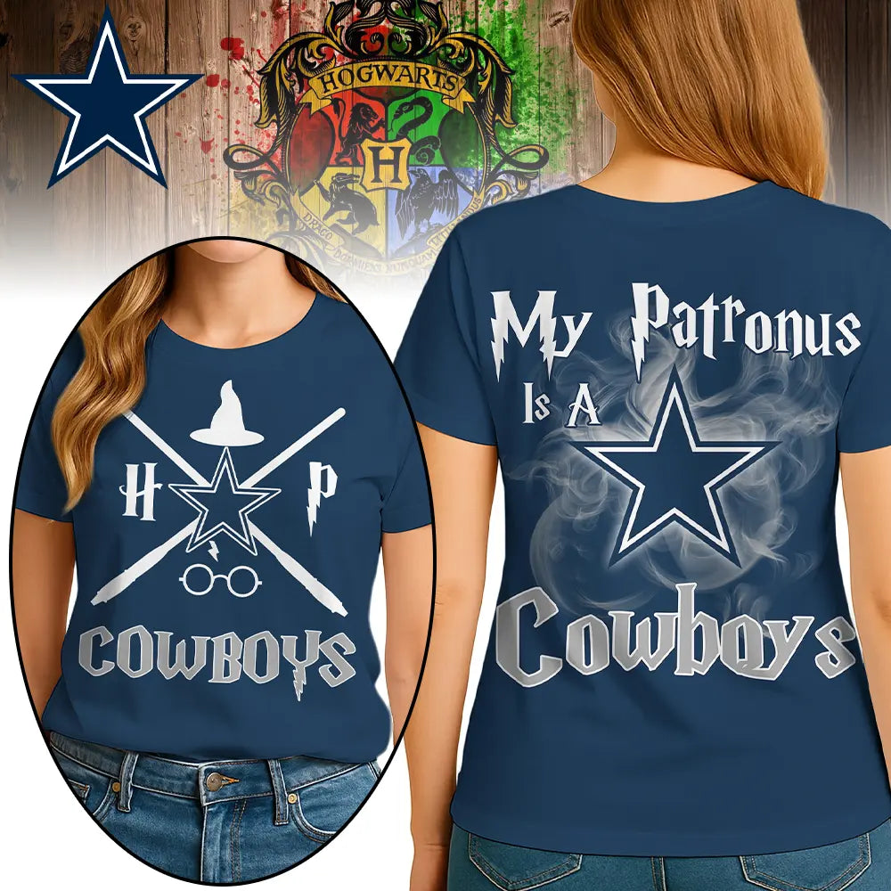 Dallas Cowboys | Premium NFL and Harry Potter Fan Shirt HI – HuddleStyle.com - Main