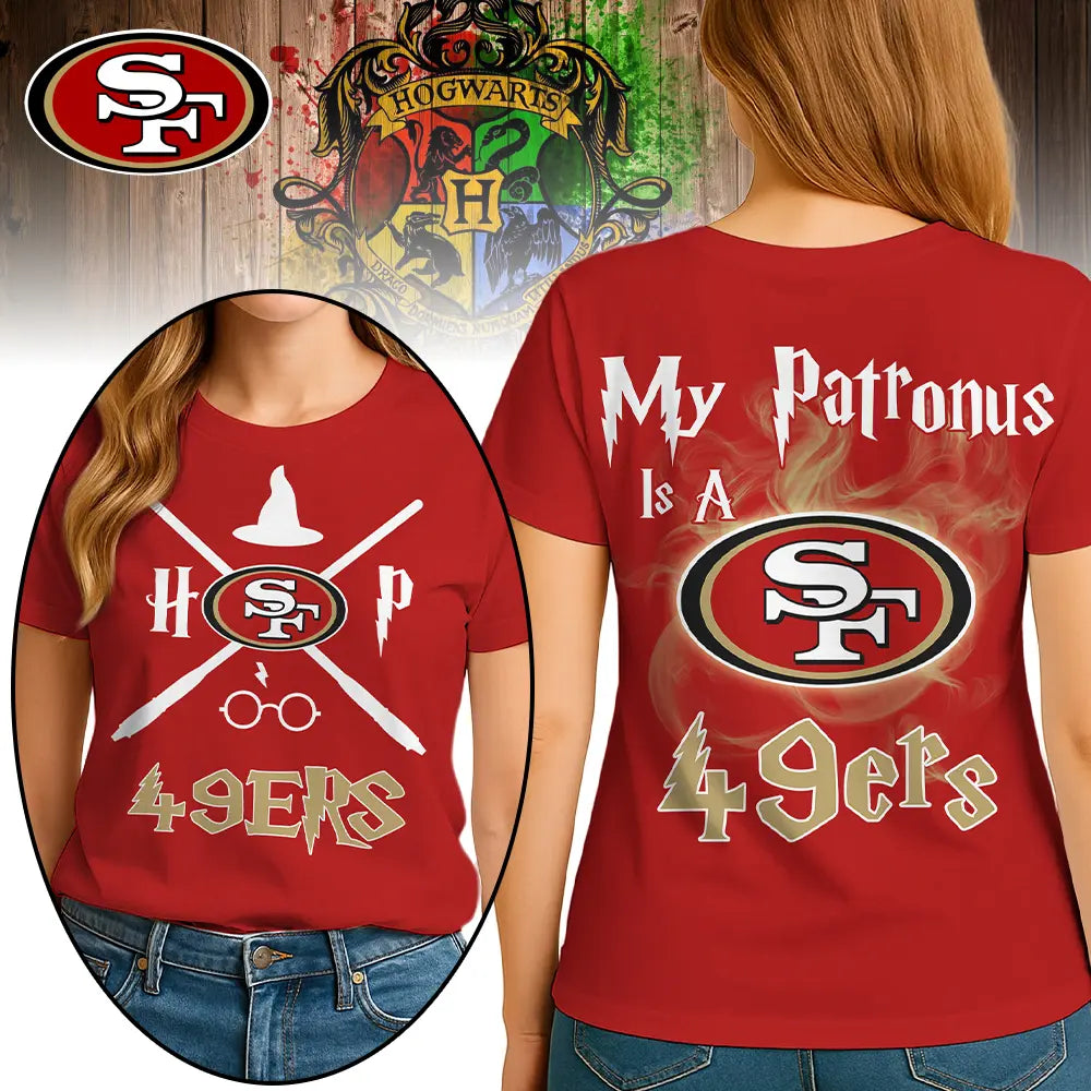 San Francisco 49ers | Premium NFL and Harry Potter Fan Shirt HI – HuddleStyle.com - Image 2