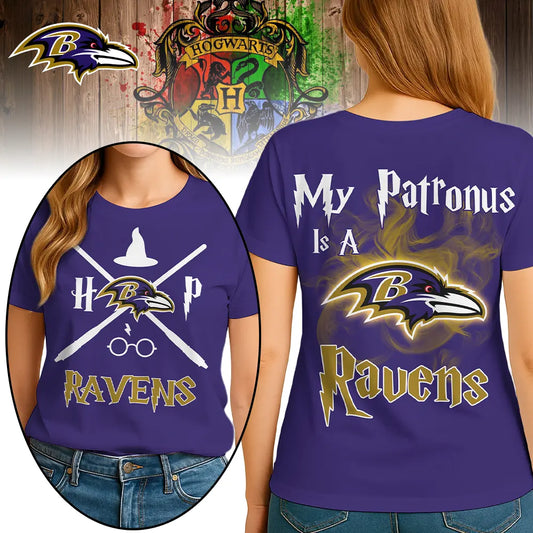 Baltimore Ravens | Premium NFL and Harry Potter Fan Shirt HI – HuddleStyle.com - Main